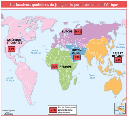 Francophonie Quelques Chiffres Ambassade De France En